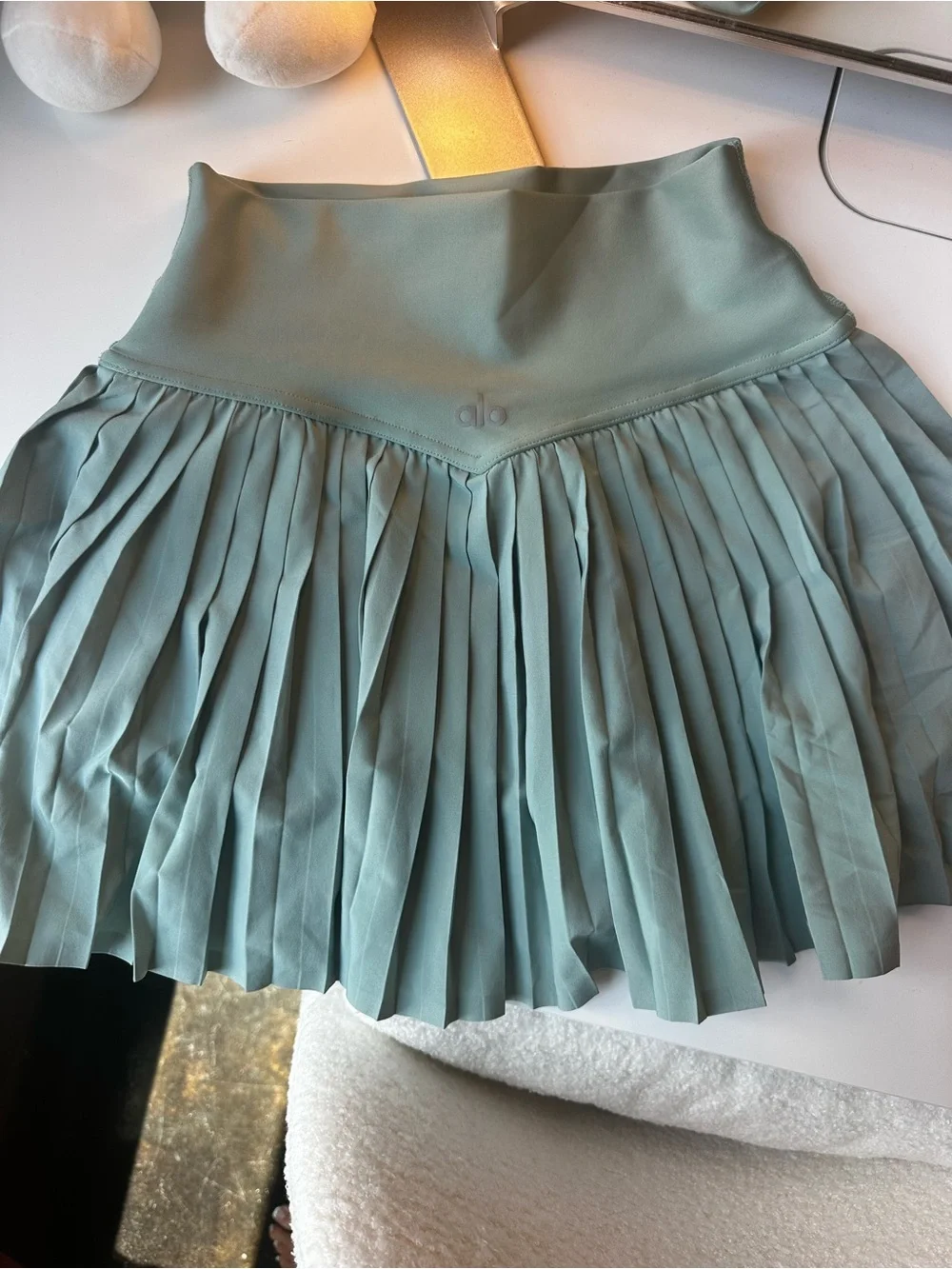 Alo Grand Slam Pleated Tennis Skirt